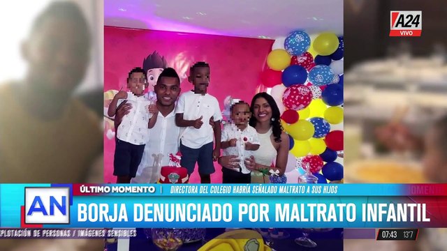 Grave denuncia contra el futbolista de River Borja, denunciado por presunto maltrato infantil