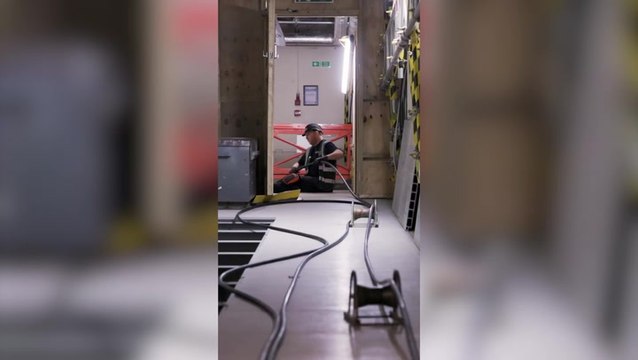 Royal family share behind-the-scenes look at Buckingham Palace as 780-strong team undertake £360m renovation