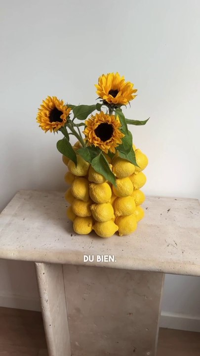 DIY - Vase citrons