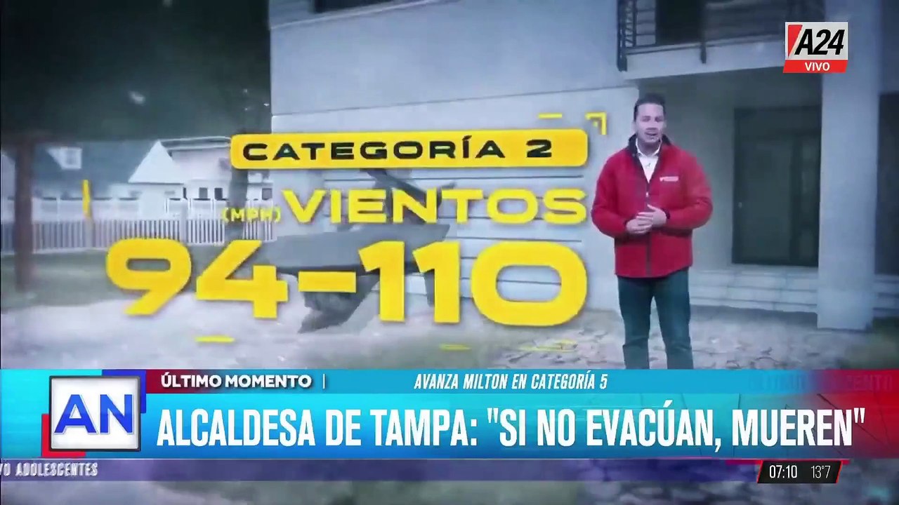 el efecto devastador de Milton en Florida