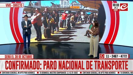 Se confirmó un nuevo paro de transportes: ¿cuándo será y a quiénes afecta?