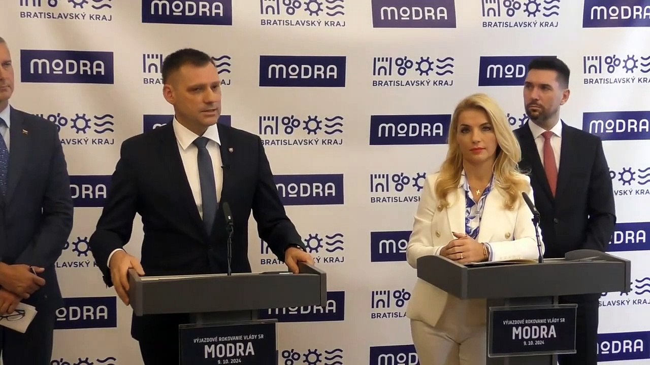 ZÁZNAM: Vláda schválila vyše 1,55 mil. eur na projekty v okresoch Malacky a Pezinok
