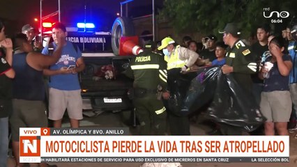 SCZ motociclista pierde la vida tras ser arrollado