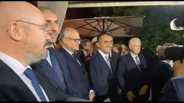 Di Maio e Gualtieri alla Festa della Riunificazione tedesca a Roma