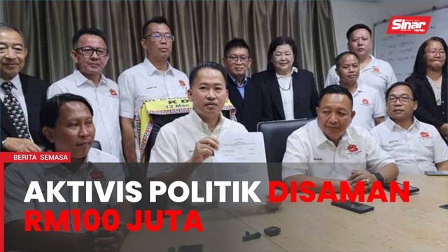 Presiden KDM saman aktivis politik RM100 juta