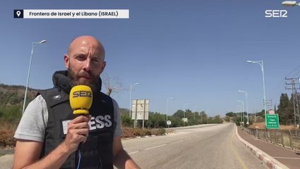 no usar Pablo Morán relata la situación desde la frontera entre Israel y el Líbano