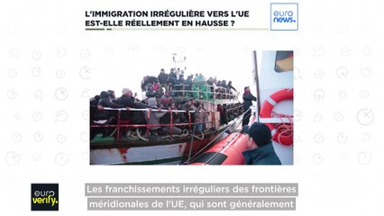 L'immigration irrégulière vers l'UE est-elle réellement en hausse ?