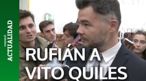 La respuesta de Rufián a Vito Quiles que se hace viral