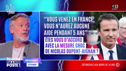 Aucune aide pendant les 5 premières années en France : la mesure choc de Nicolas Dupont-Aignan