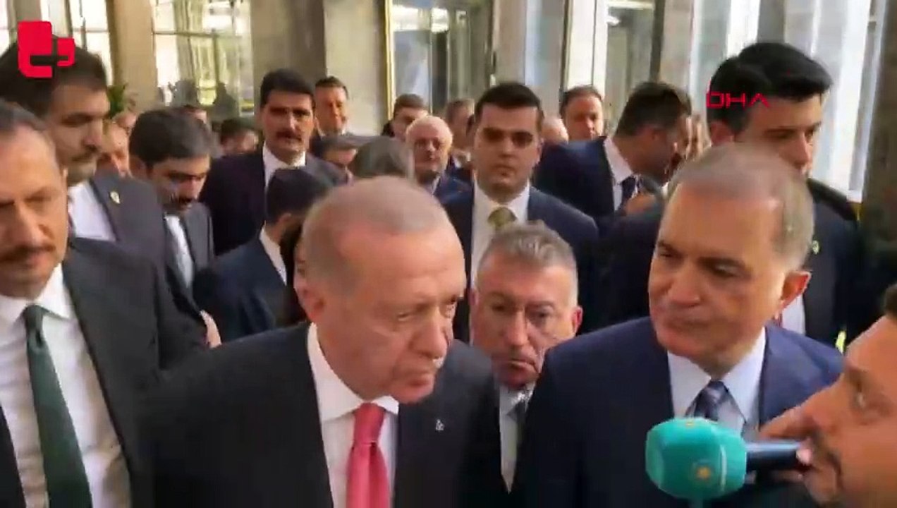 DEM Parti soruldu, Erdoğan topu A Haber muhabirne attı: 'Rüya sen ne diyorsun'