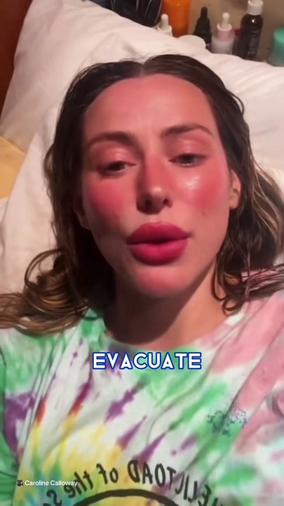 Influencer Caroline Calloway says she s going to die as she refuses to evacuate Hurricane Milton.  Caroline Calloway #hurricanemilton #florida #weather #hurricane #influencer #evacuate