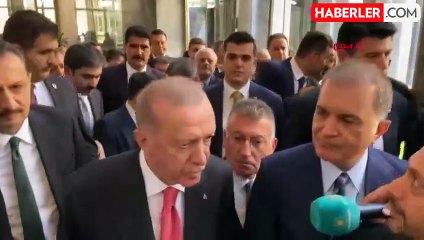 Cumhurbaşkanı Erdoğan'ın yanıt vermediği soru! Topu muhabire attı