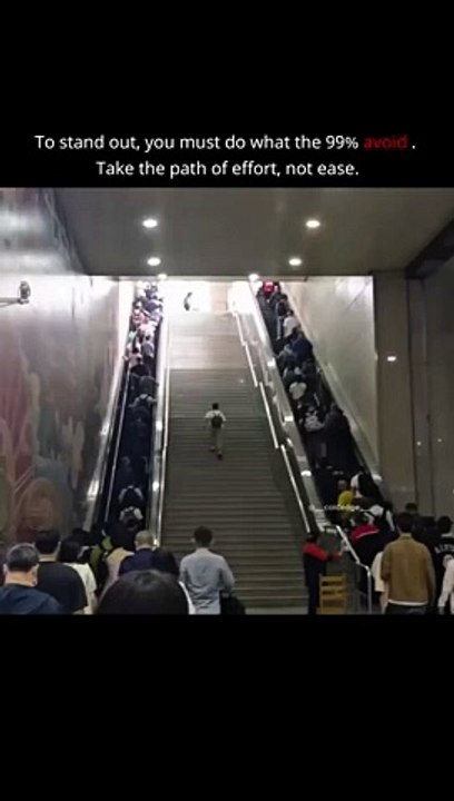 Do what 99%  of people avoid...