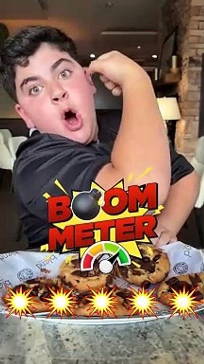 It’s A Triple Chunk Chocolate Cookie‼️ #food #cookie #father #son #family #fun #costco #costcoguys #bigjustice #boom