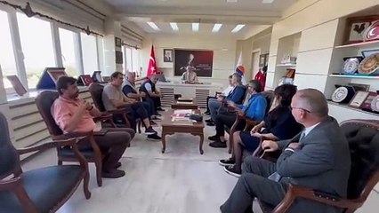 Aydın Group'tan Rektör Taşdemir'e ziyaret