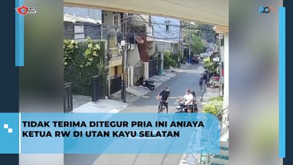 Tidak Terima Ditegur, Pria ini Aniaya Ketua RW di Utan Kayu Selatan