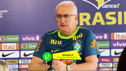 Dorival Jr confirma Igor Jesus e Abner titulares contra o Chile