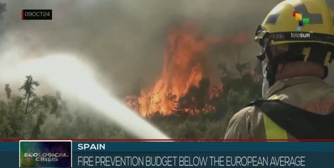 Forest fires are becoming more recurrent in Spain