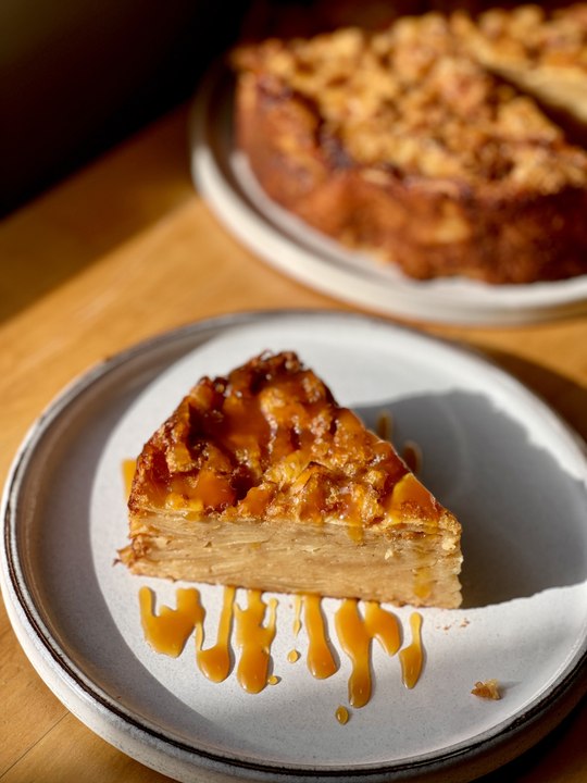 Gâteau Invisible aux Pommes  | Recette Légère et Facile | Dessert d'Automne Fruitée et Fondant