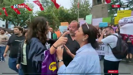 Kadın yürüyüşündeki slogana tepki: 'O söz Demirtaş'a ait'