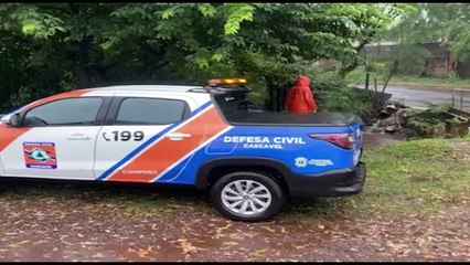 Quarta-feira chuvosa: Defesa Civil monitora córregos e rios em Cascavel