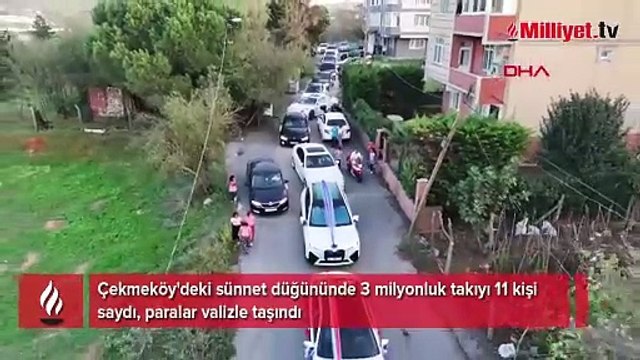 Dudak uçuklatan sünnet! Paraları 11 kişilik kirve heyeti saydı