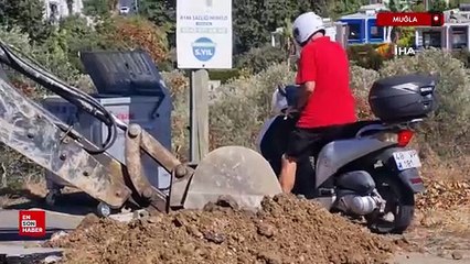 Muğla'da ana isale hattı patladı