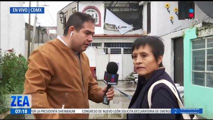 Lluvias provocan inundaciones en la alcaldía Xochimilco, CDMX