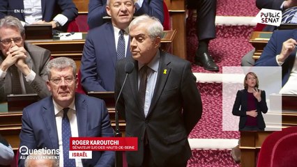 « Être amis, ce n’est pas dire à Israël : vous n’aurez plus d’armes », s’emporte Roger Karoutchi