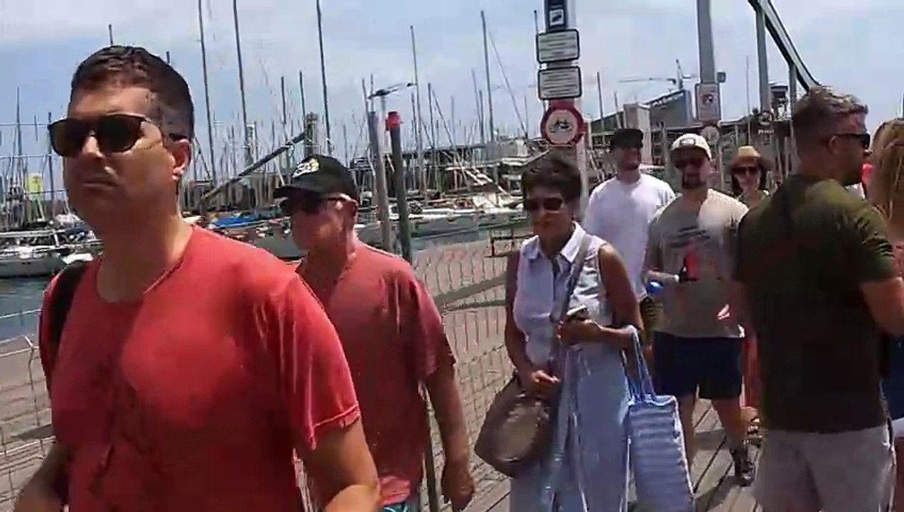 Barcelona | Spain | How is the Harbour Bridge 2024 4K Walking Tour?