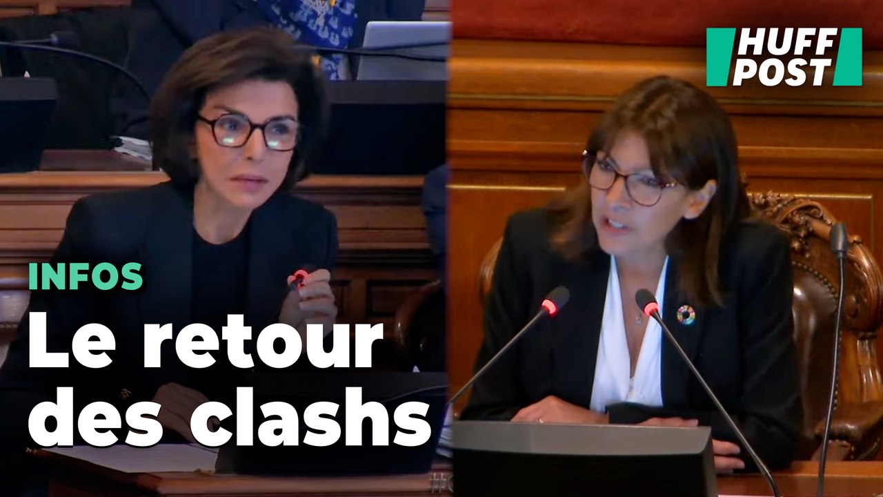 Au Conseil de Paris, le retour du clash entre Anne Hidalgo et Rachida Dati