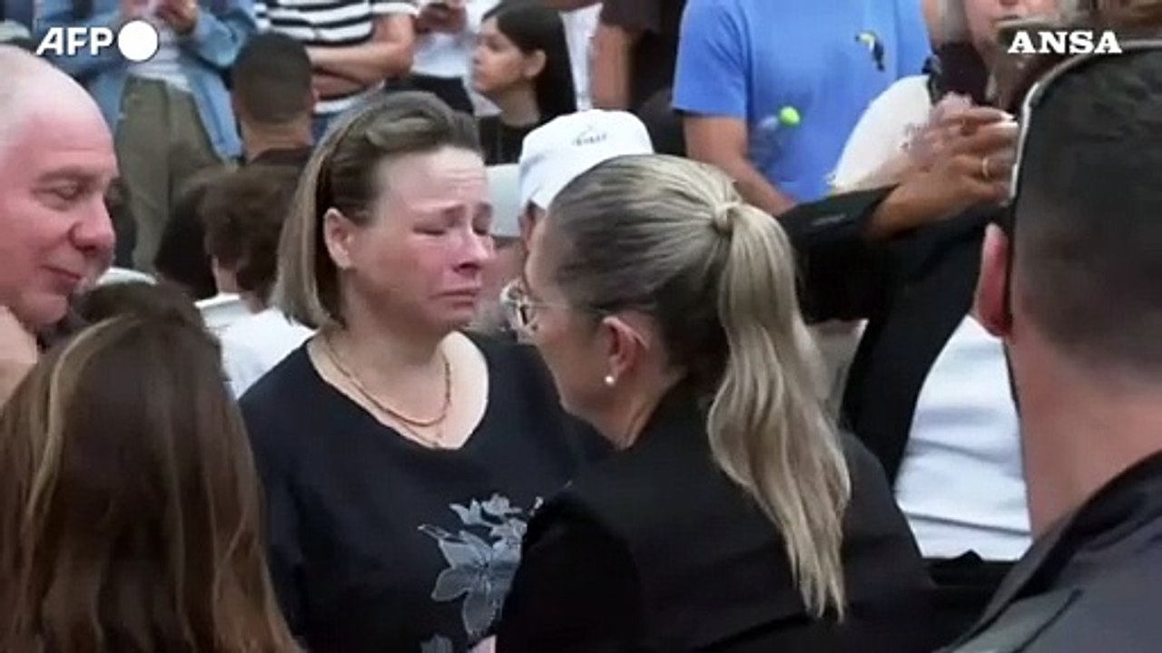 Cerimonia al kibbutz Reim, un minuto di silenzio per ricordare le vittime del 7 ottobre