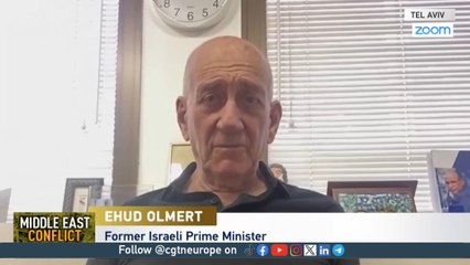 Former Israeli PM: ‘We have to embark on negotiations that will lead to a two- state solution’