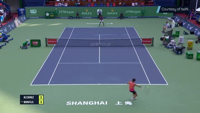 Alcaraz avenges Cincinnati loss to Monfils in Shanghai
