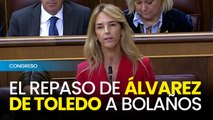 El repaso de Álvarez de Toledo a Bolaños