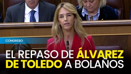 El repaso de Álvarez de Toledo a Bolaños