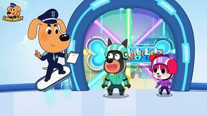 The Great Escape Room Challenge! | Funny Police Cartoon Adventure for Kids