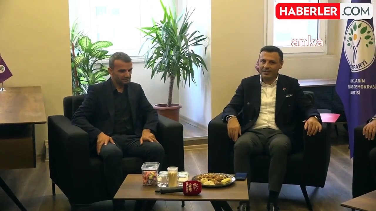 CHP İstanbul İl Başkanı Özgür Çelik'ten İmamoğlu'na Destek Ziyaretleri