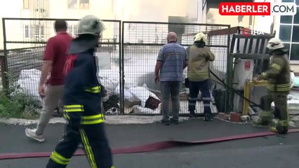 Beylikdüzü'nde Medikal Malzeme Üretiminde Yangın