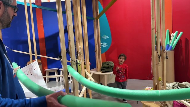 Venez construire des cabanes à la Rotonde