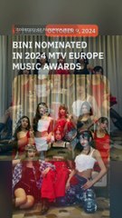 BINI among Best Asia Act nominees in 2024 MTV Europe Music Awards