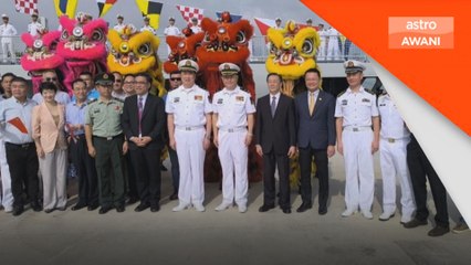 Mengapa sambut meriah kapal tentera laut China? - Saifuddin