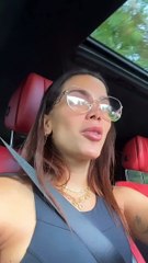 Em Miami, Anitta tranquiliza fãs sobre passagem de Furacão Milton