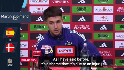 Spain's Zubimendi ready to fill midfield void left by Rodri