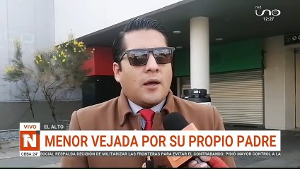 Menor violada por su padre