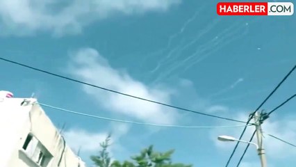 Hizbullah, İsrail'in stratejik kenti Hayfa'yı bu kez 40 füzeyle vurdu