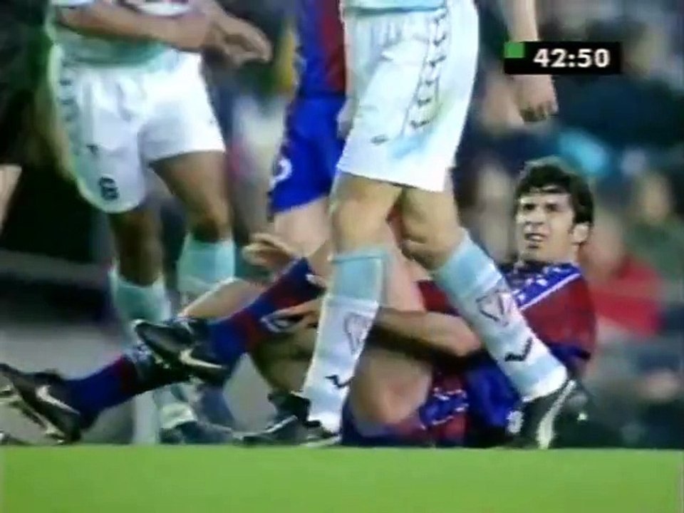 FC Barcelona vs SD Compostela - La Liga 1997/98