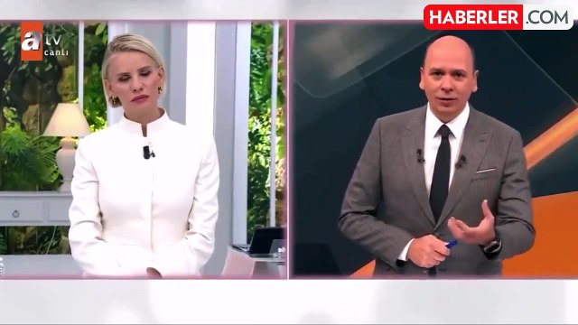 Ana haber sunucusunun canlı yayında burnu kanadı