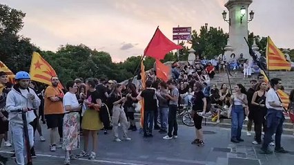 Esquerra independentista a Plaça d'Amèrica