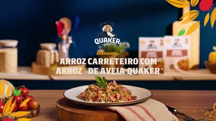 ARROZ CARRETEIRO COM “ARROZ” DE AVEIA QUAKER®